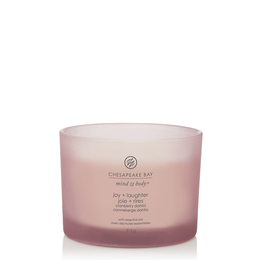 Chesapeake Bay Candle Joy & Laughter (Cranberry Dahlia)-2