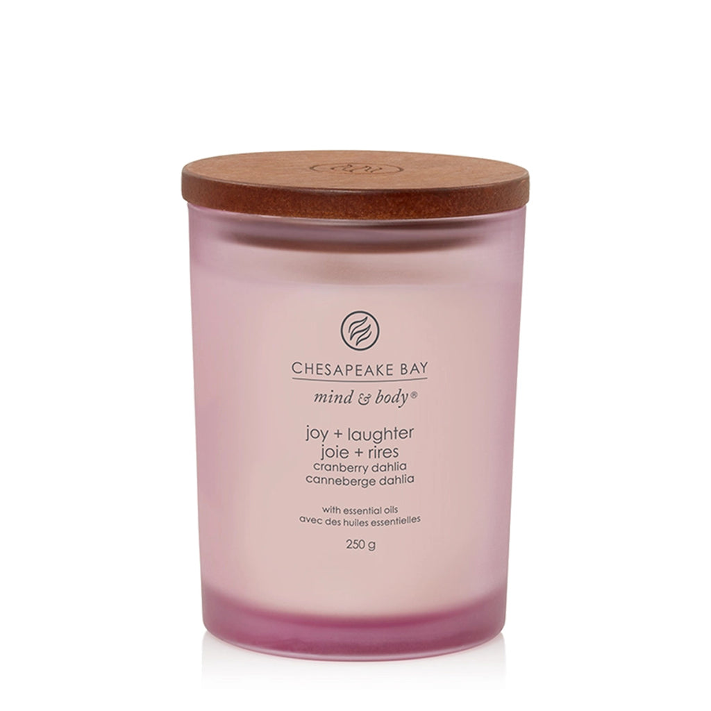 Chesapeake Bay Candle Joy & Laughter (Cranberry Dahlia)