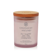 Chesapeake Bay Candle Joy & Laughter (Cranberry Dahlia)