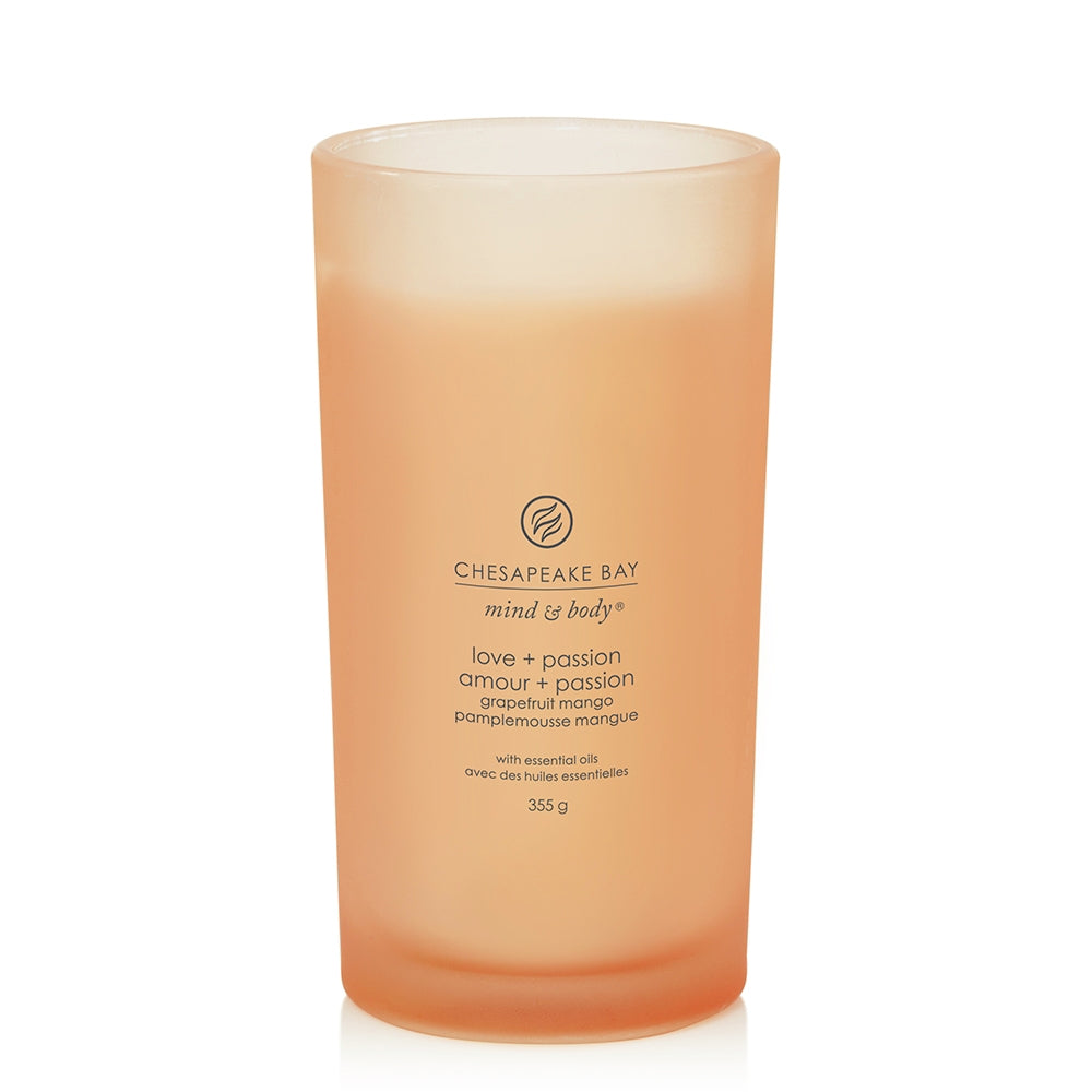 Chesapeake Bay Candle Love & Passion (Grapefruit Mango)-2