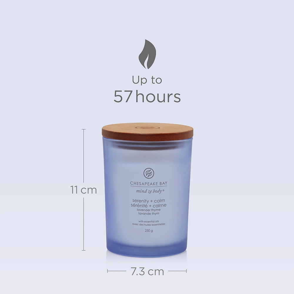 Chesapeake Bay Candle Serenity & Calm (Lavender Thyme)-3