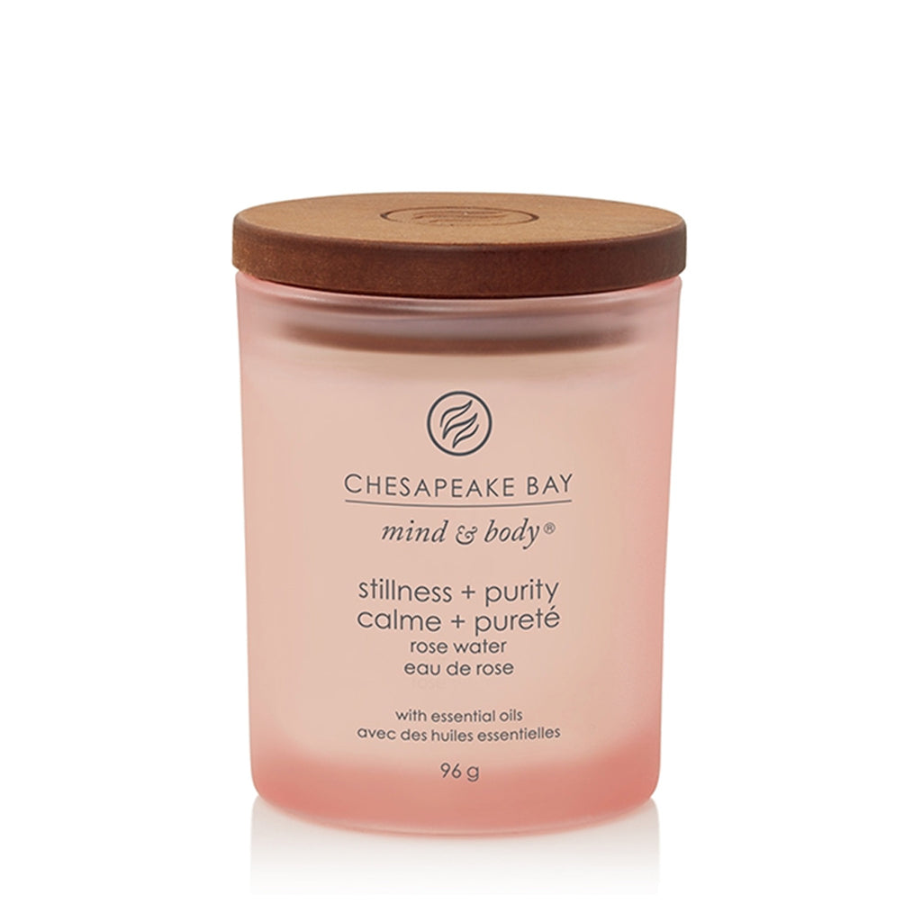 Chesapeake Bay Candle Stillness & Purity (Rose Water)