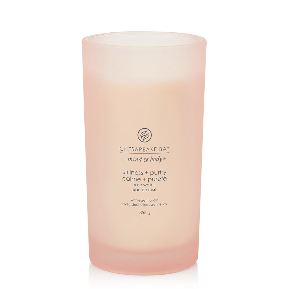 Chesapeake Bay Candle Stillness & Purity (Rose Water)-2