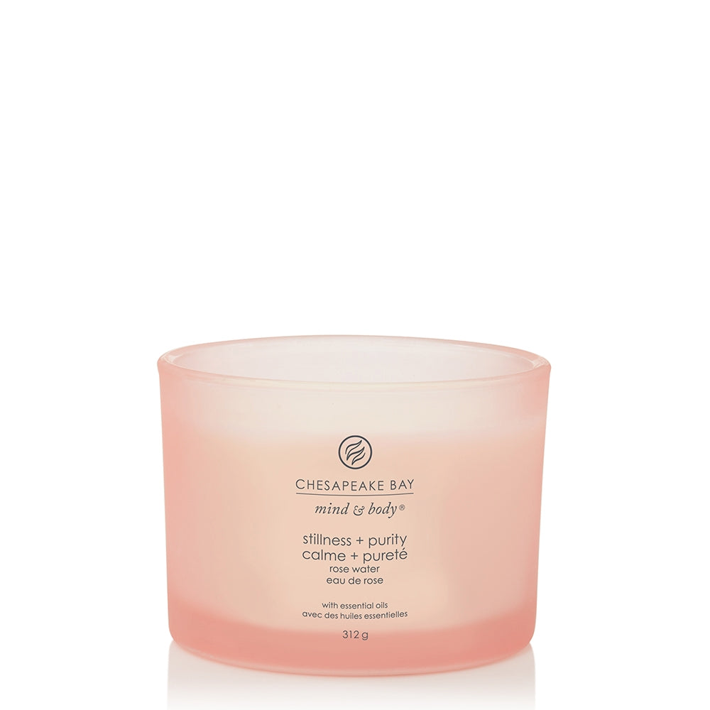 Chesapeake Bay Candle Stillness & Purity (Rose Water)-2