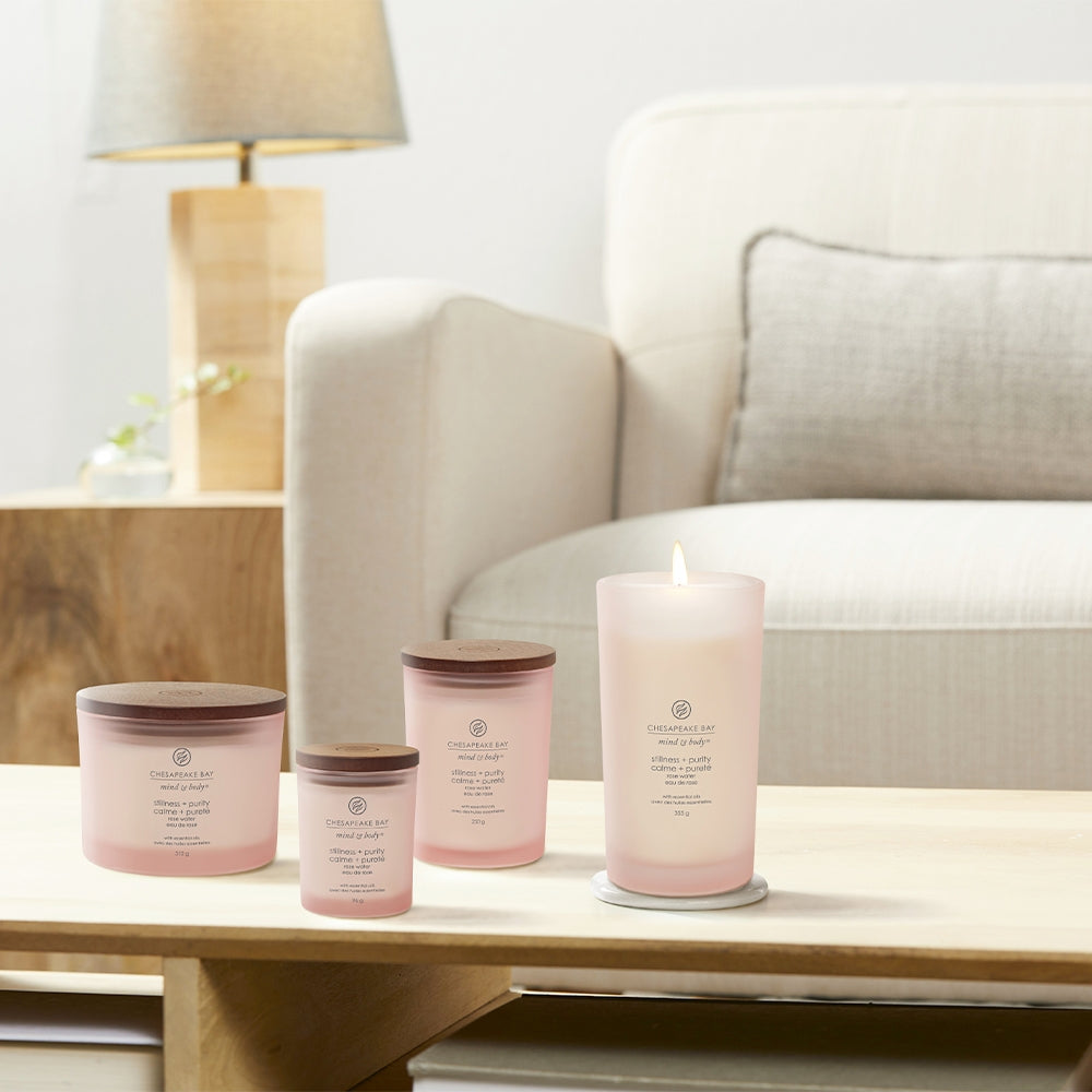Chesapeake Bay Candle Stillness & Purity (Rose Water)-3