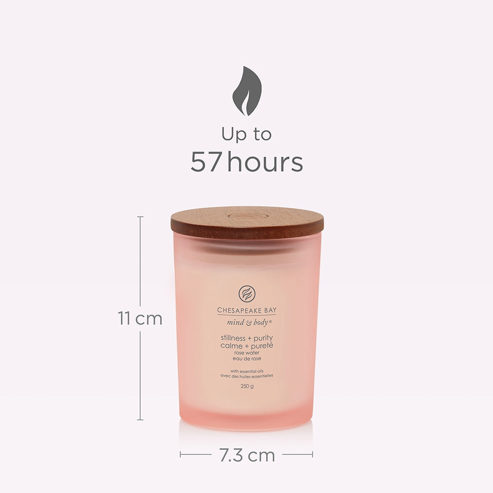 Chesapeake Bay Candle Stillness & Purity (Rose Water)-3