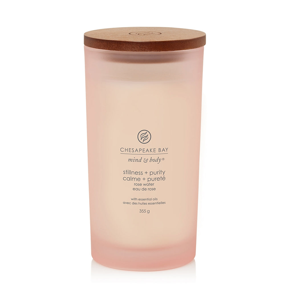 Chesapeake Bay Candle Stillness & Purity (Rose Water)