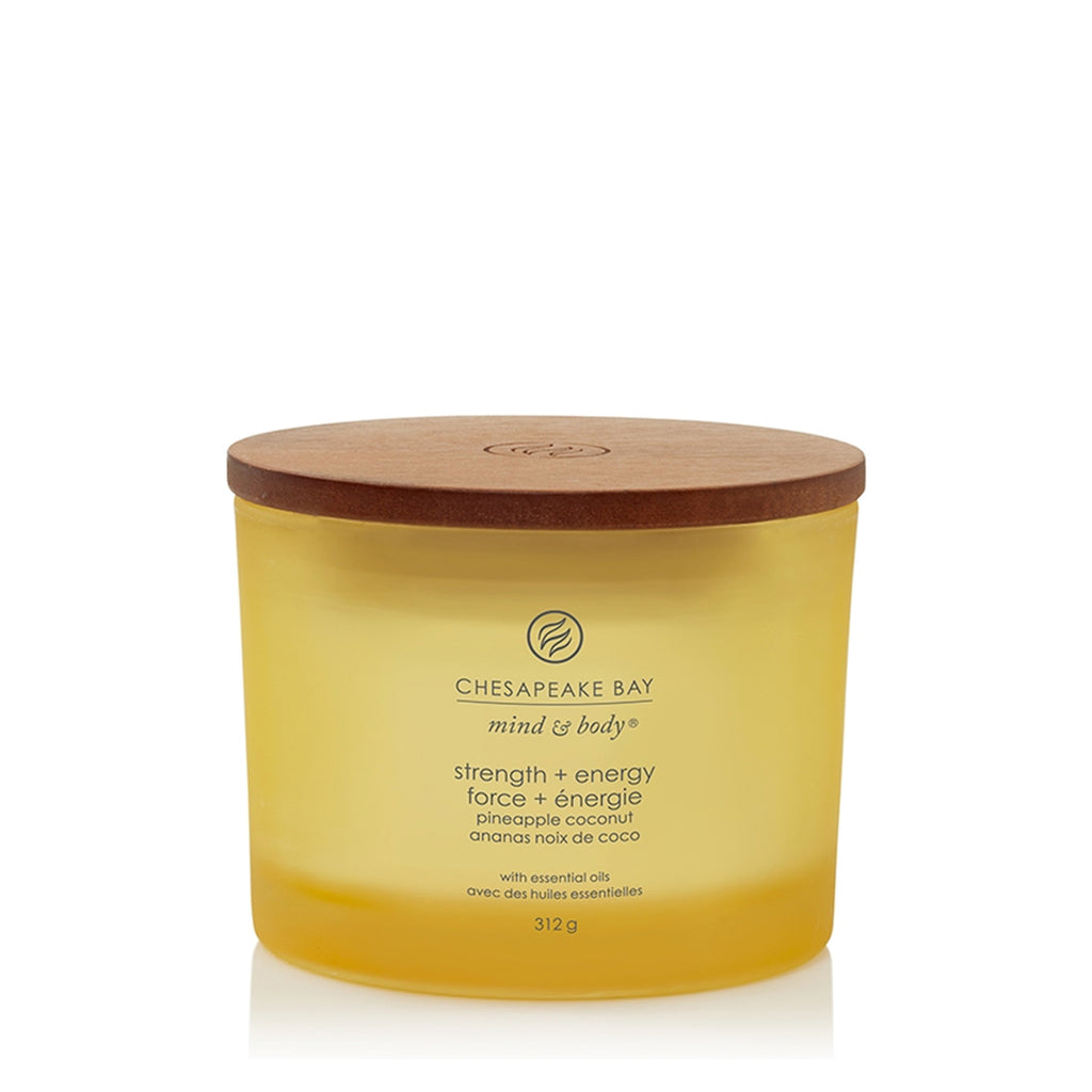 Chesapeake Bay Candle Strength & Energy (Pineapple Coconut)
