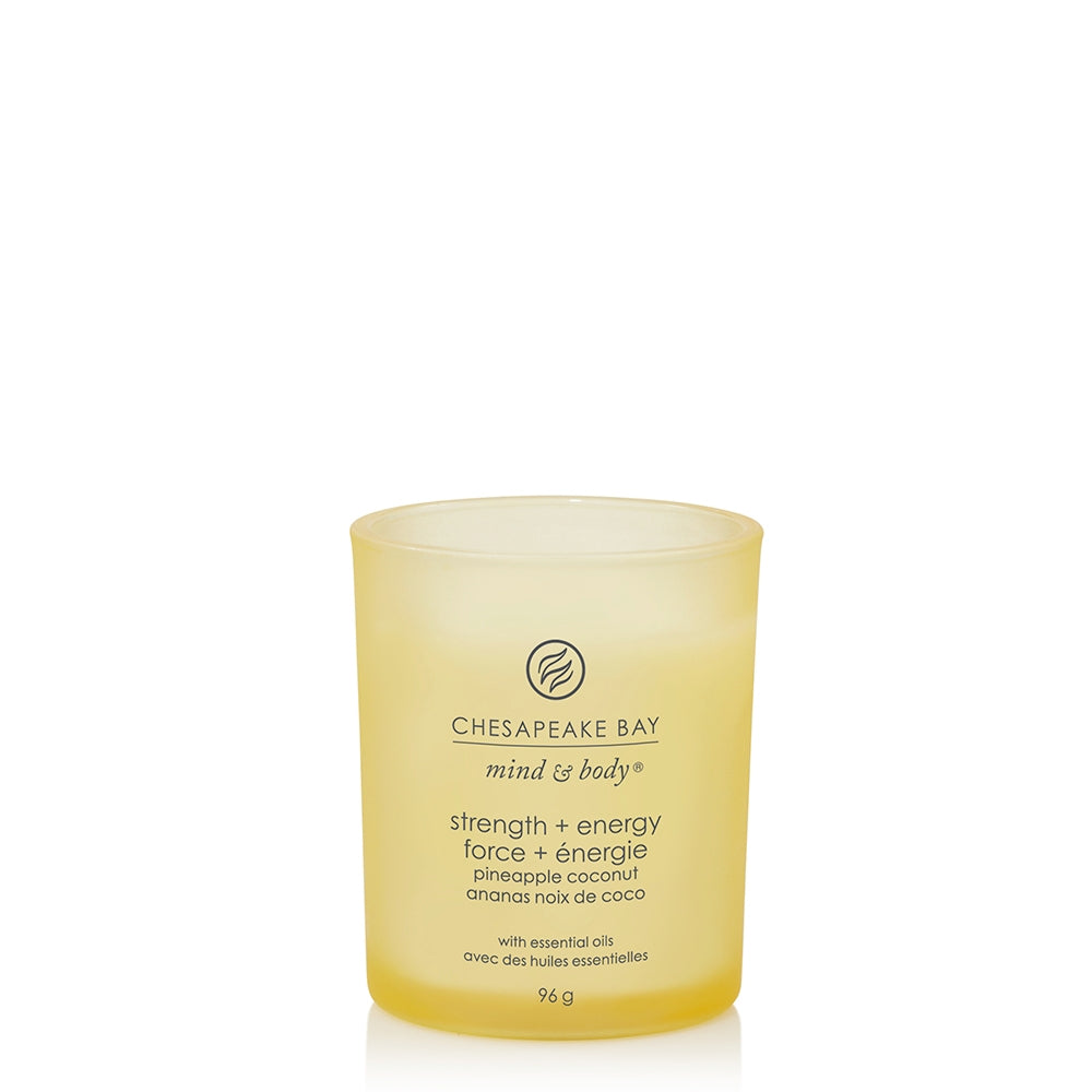 Chesapeake Bay Candle Strength & Energy (Pineapple Coconut)-2