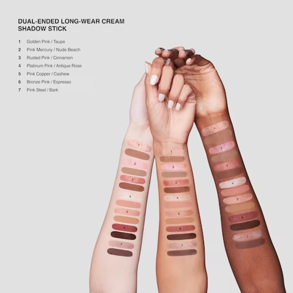 Bobbi Brown Dual-Ended Long-Wear Cream Shadow Stick Rusted Pink/Cinnamon-4