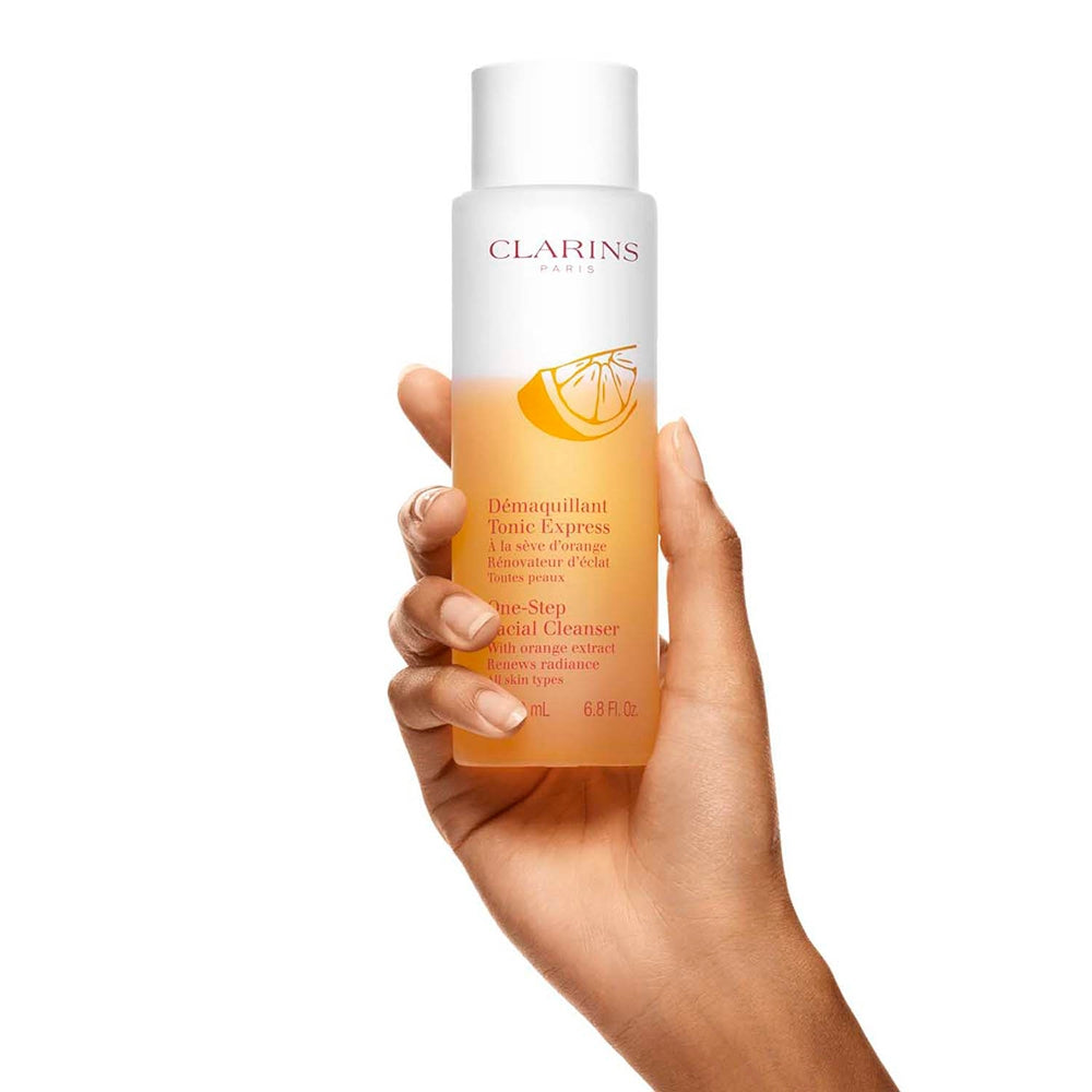 Clarins Démaquillant Tonic Express d'Orange Tutti i tipi di pelle-4
