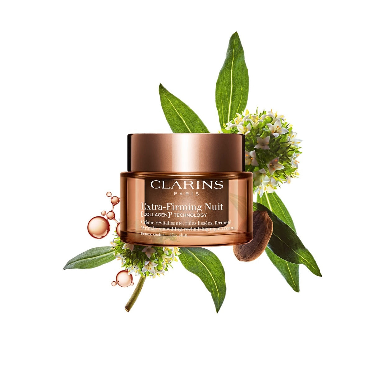 Clarins Extra-Firming Nuit Collagen Technology Peaux Seches -2