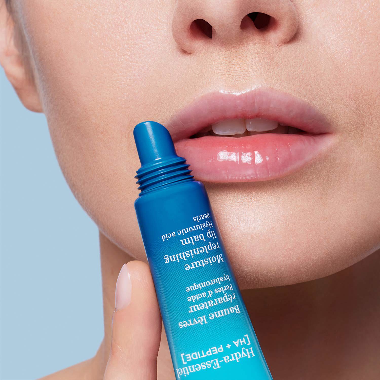 Clarins Hydra-Essentiel Ha2+Peptide Baume Lèvres Réparateur-4