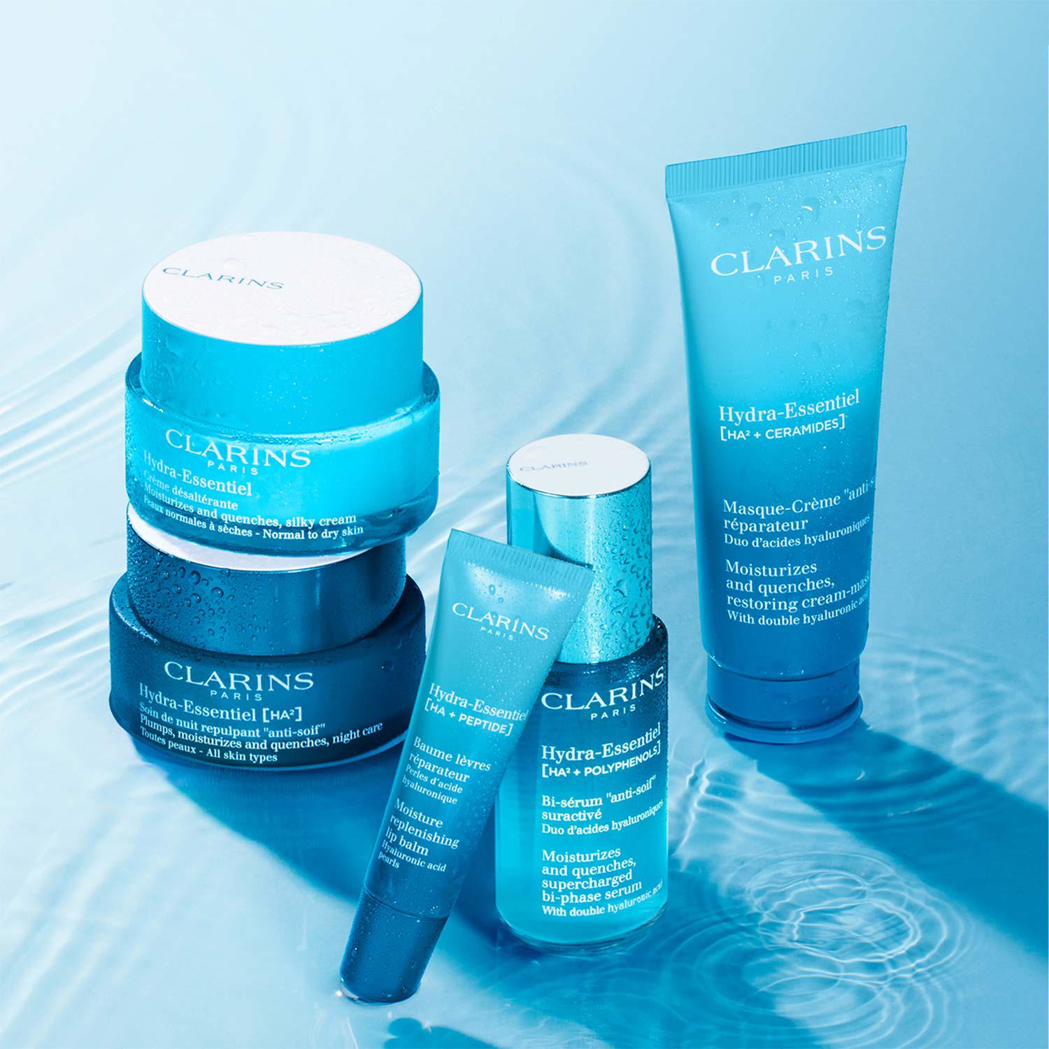 Clarins Hydra-Essentiel Ha2+Peptide Baume Lèvres Réparateur-6