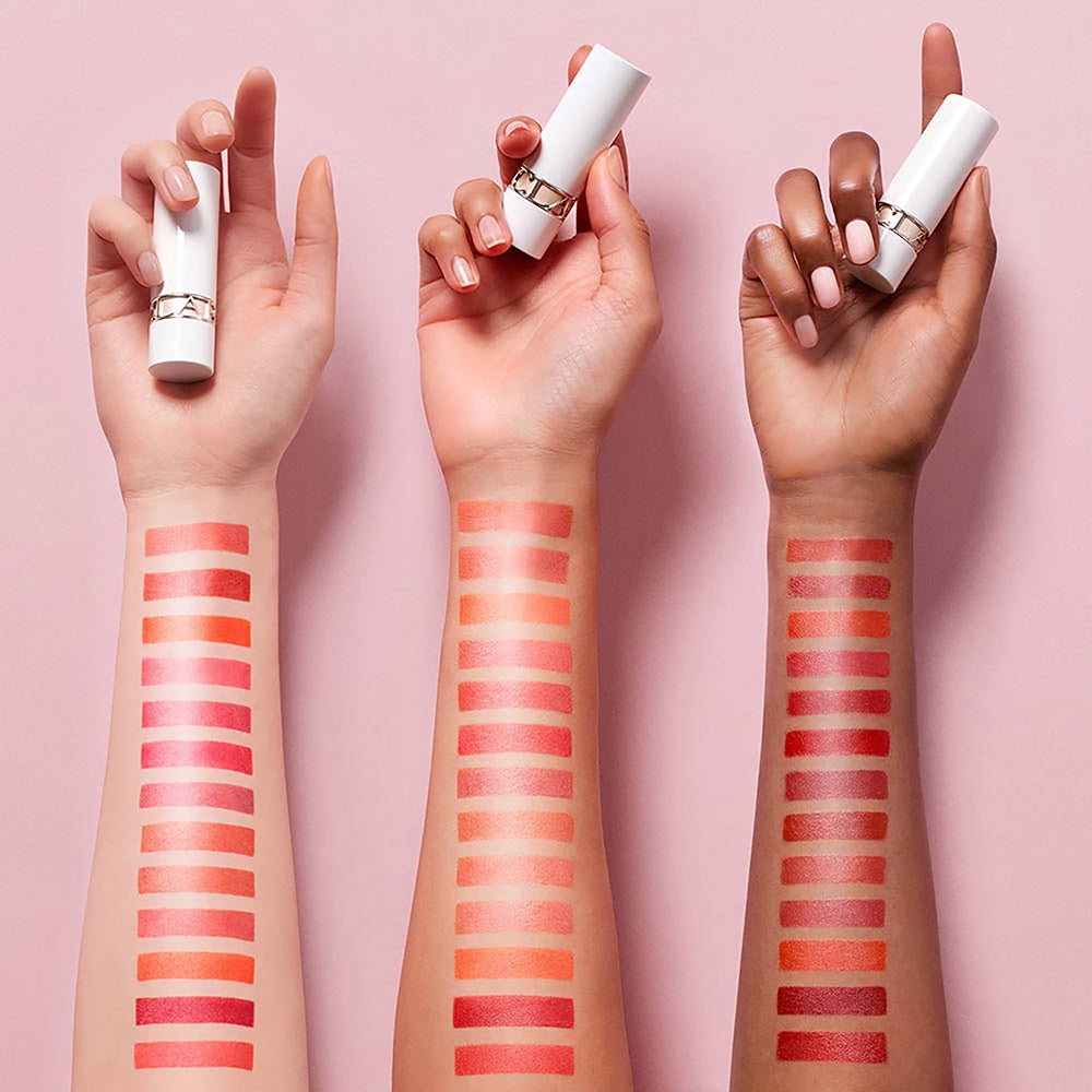 Clarins Joli Rouge Shine 757S Nude Brick-5