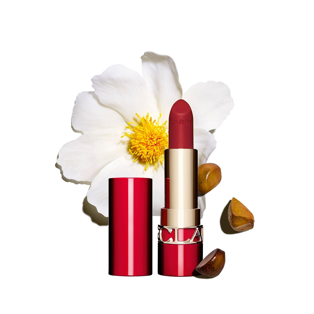 Clarins Joli Rouge Velvet Mat 754V Deep Red-2
