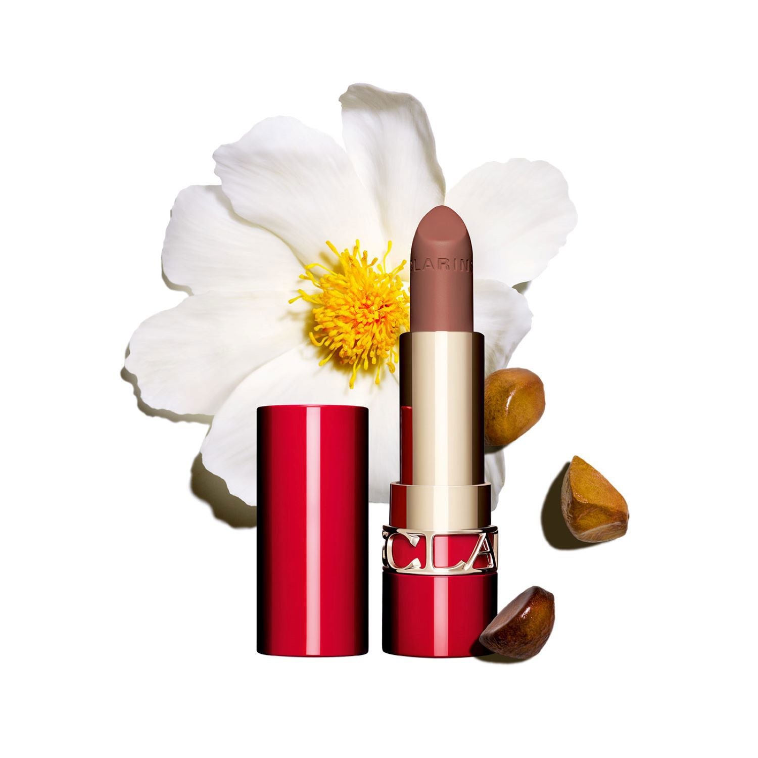 Clarins Joli Rouge Velvet Mat 758V Sandy Pink-3