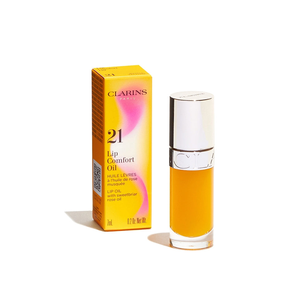 Clarins Lip Comfort Oil 21 Joyful Yellow-4