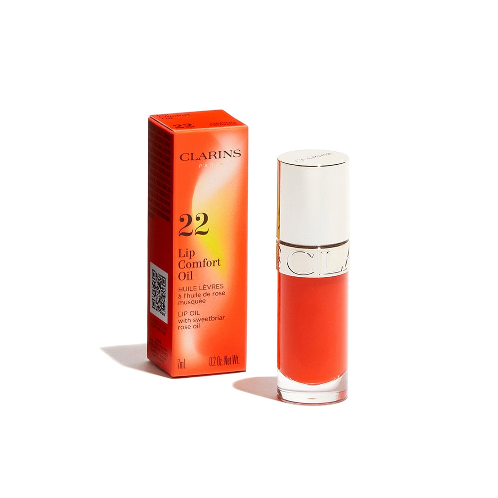 Clarins Lip Comfort Oil 22 Daring Orange-4