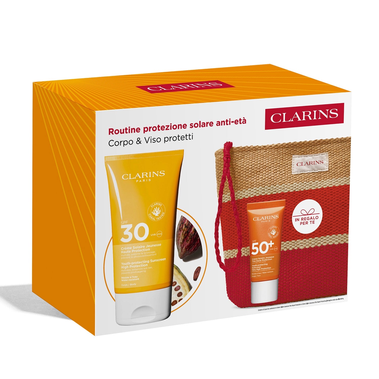 Clarins Routine protezione solare anti-età-3