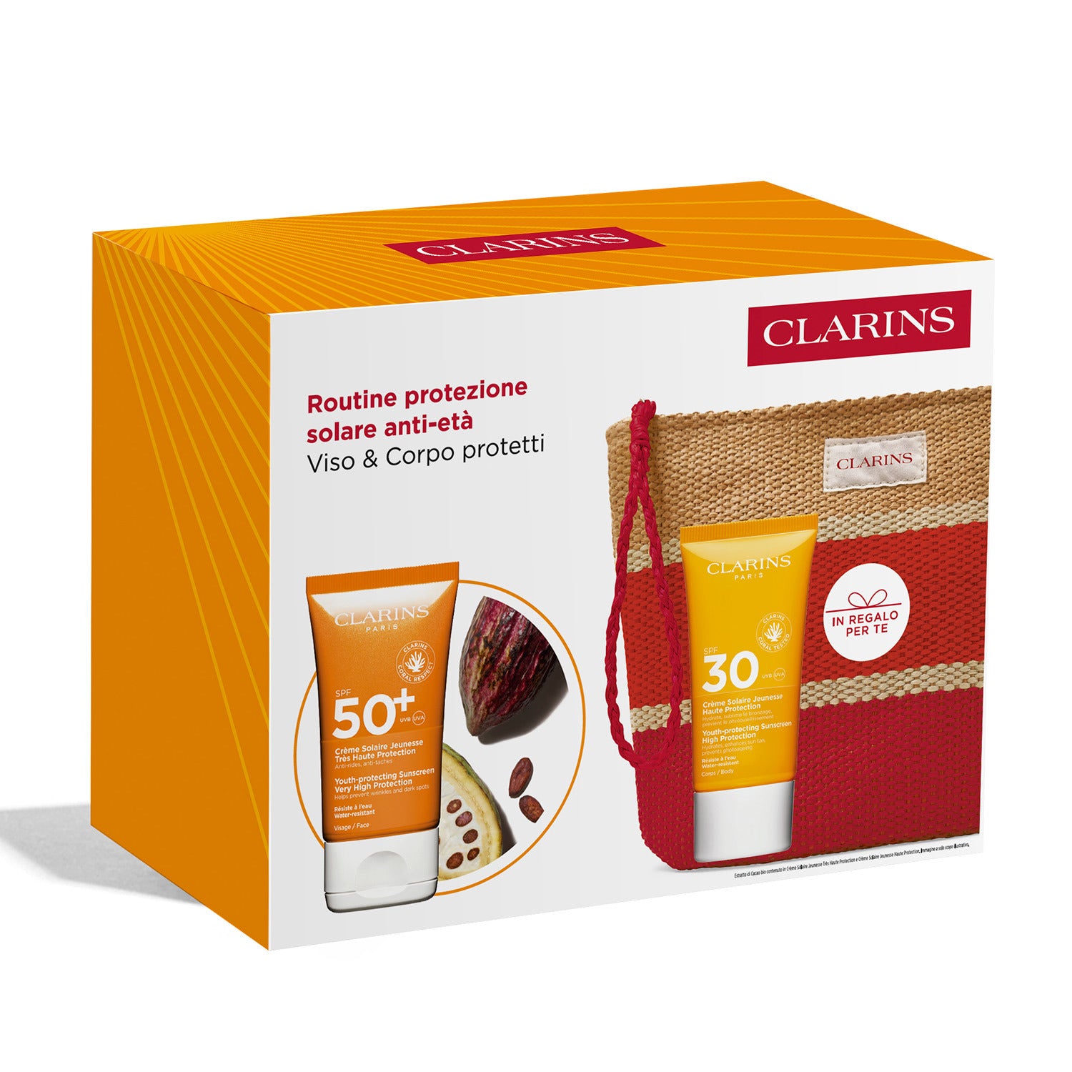 Clarins Routine protezione solare anti-età-3
