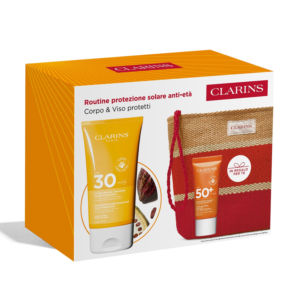 Clarins Routine protezione solare anti-età-3