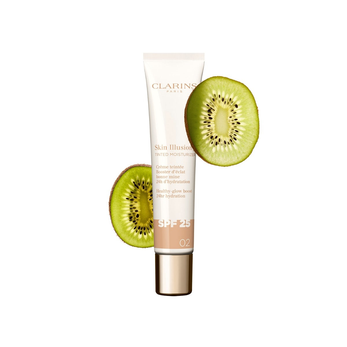 Clarins Skin Illusion Tinted Moisturizer Spf25 02-2