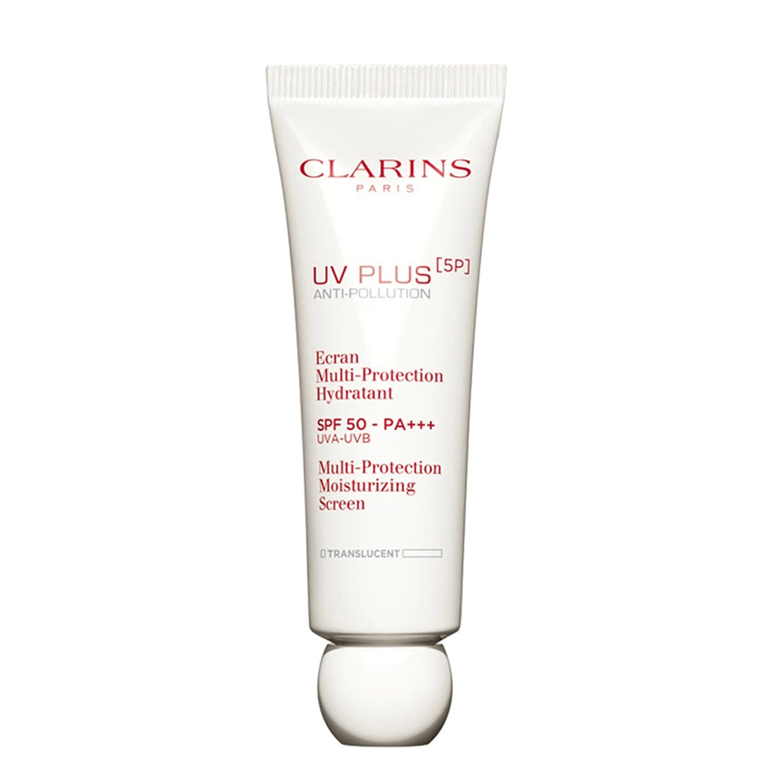 Clarins UV Plus 5P Anti-Pollution Écran Multi-Protection Hydratant SPF50 Trasparente
