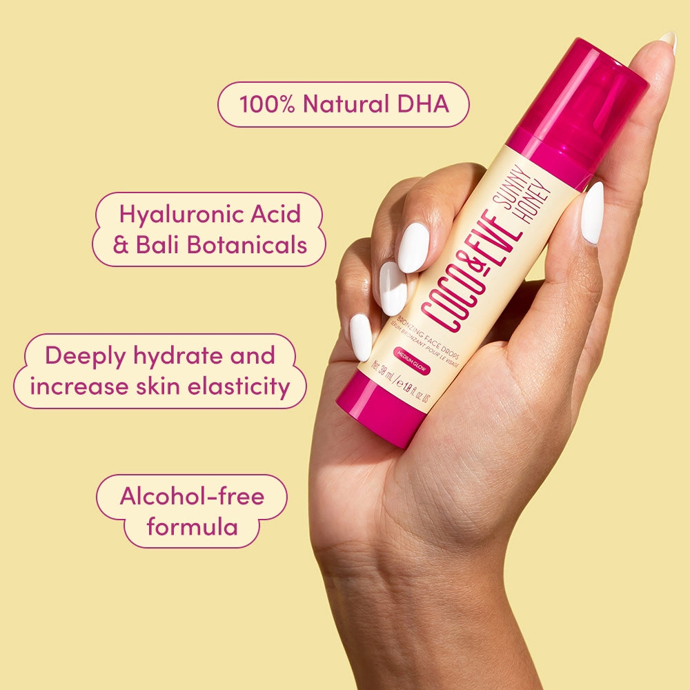 Coco&Eve Sunny Honey Bronzing Face Drops Medium Glow-5
