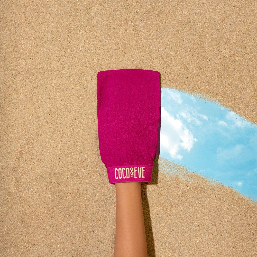 Coco&Eve Sunny Honey Deluxe Exfoliating Mitt-3