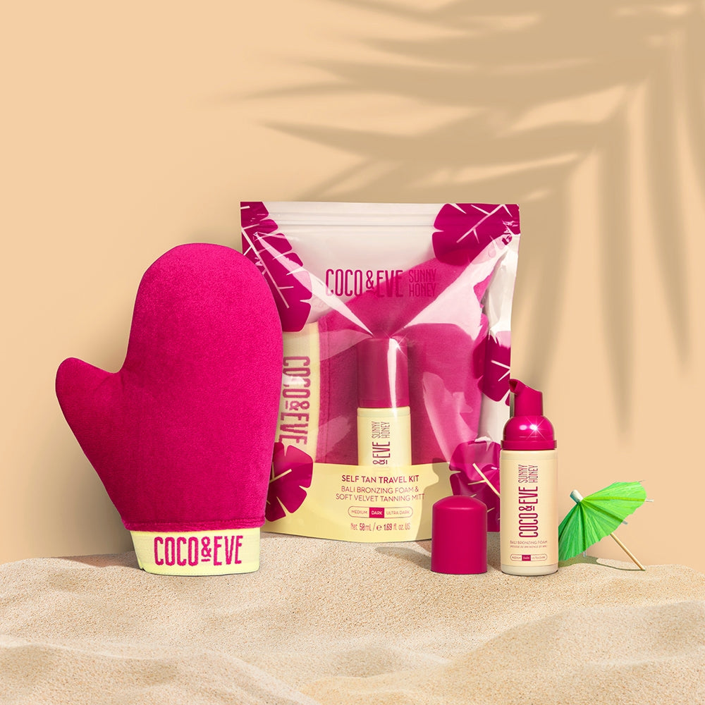 Coco&Eve Sunny Honey Self Tan Travel Kit Medium-3