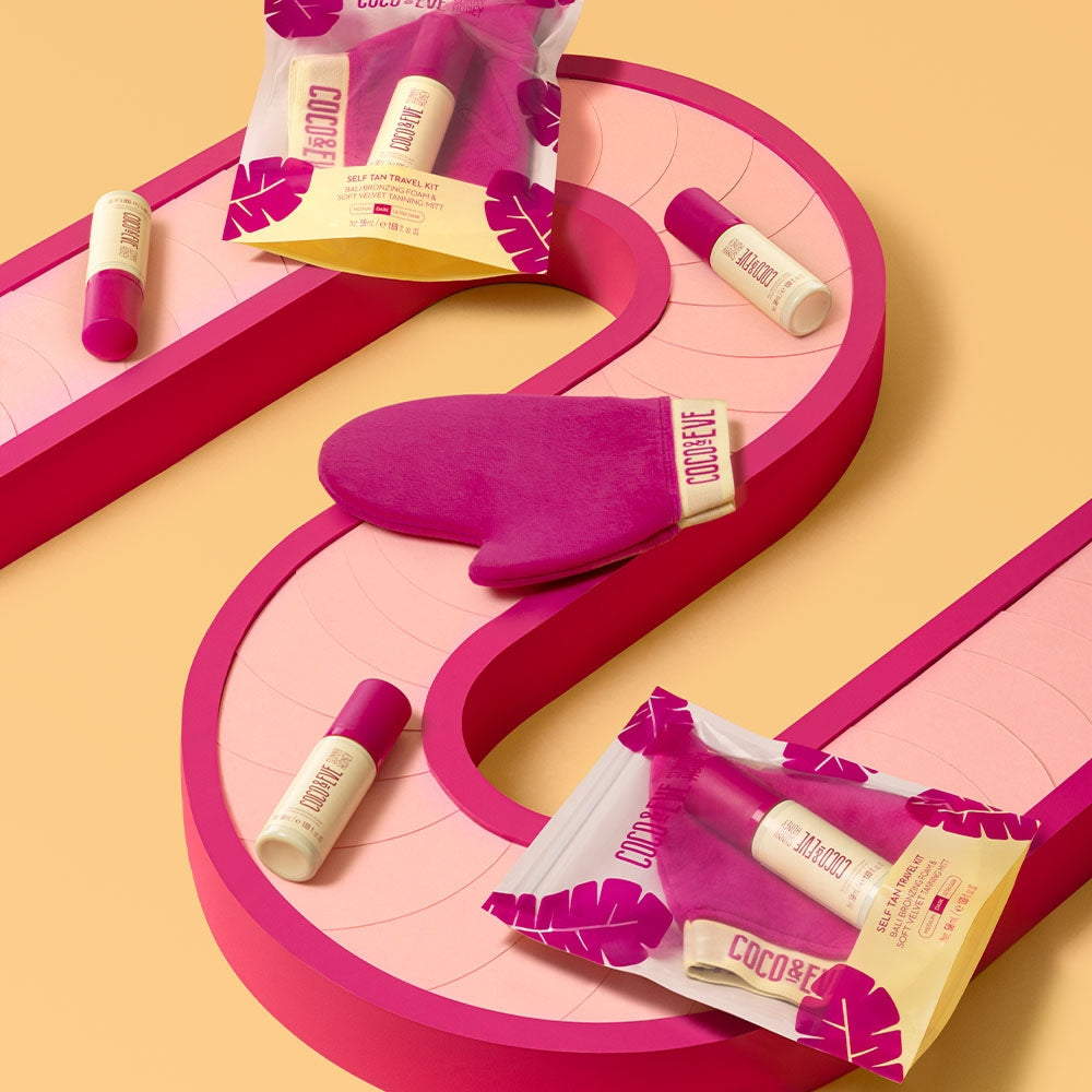 Coco&Eve Sunny Honey Self Tan Travel Kit Medium-4