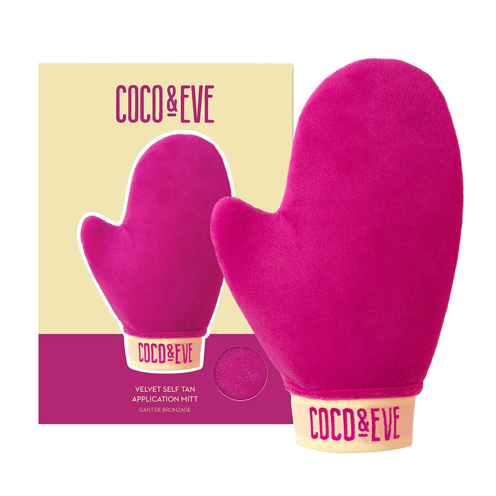 Coco&Eve Sunny Honey Soft Velvet Tanning Mitt-2