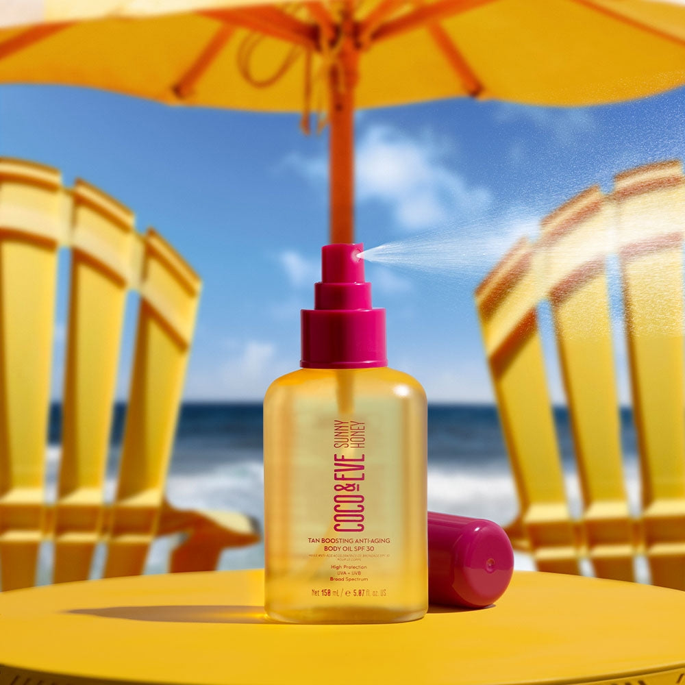 Coco&Eve Sunny Honey Tan Boosting Anti-Aging Body Oil-5