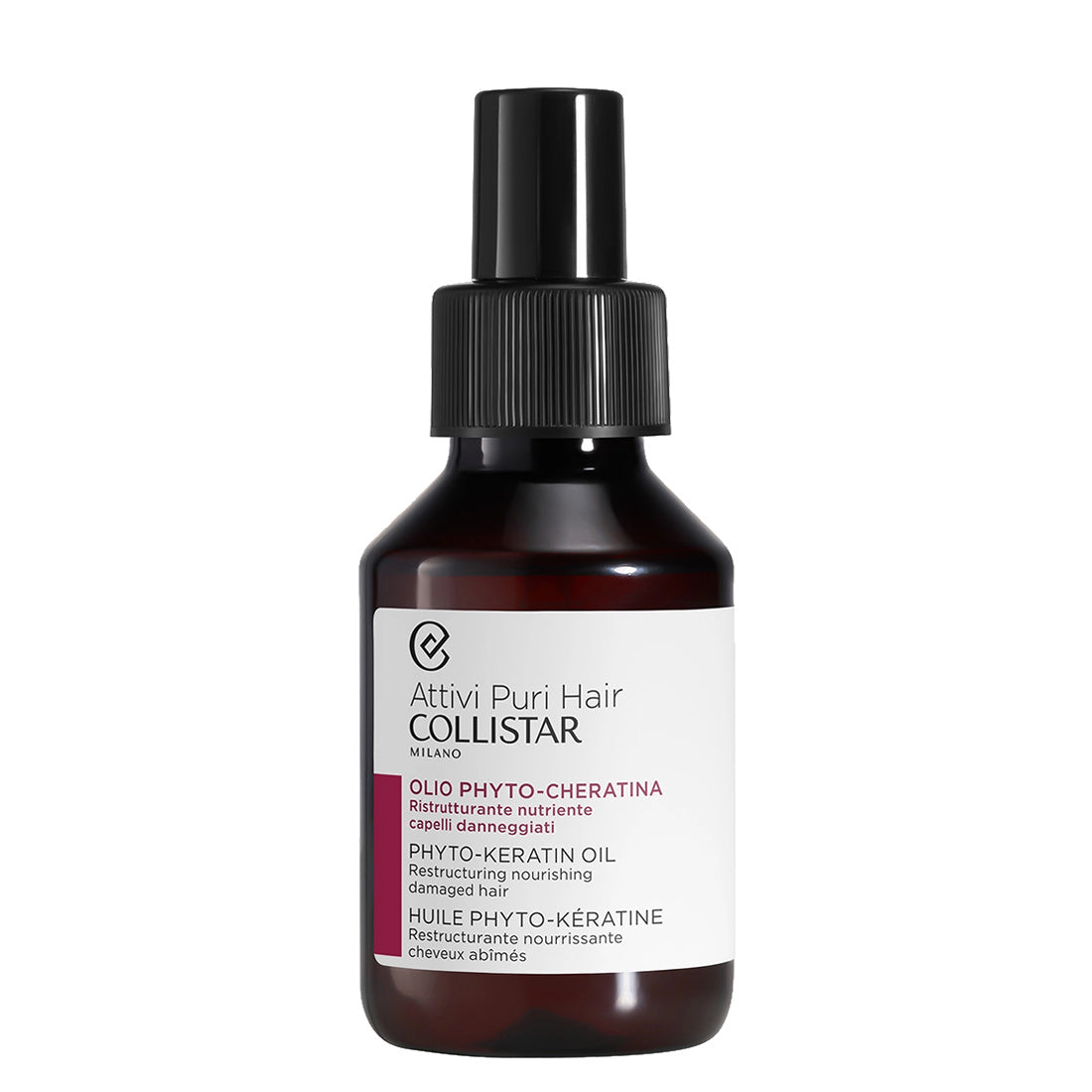 Collistar Attivi Puri Hair Olio Phyto-Cheratina