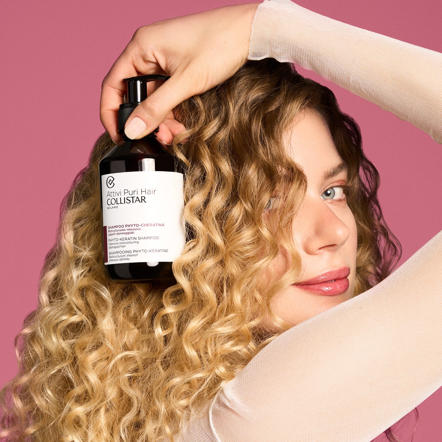 Collistar Attivi Puri Hair Shampoo Phyto-Cheratina-2