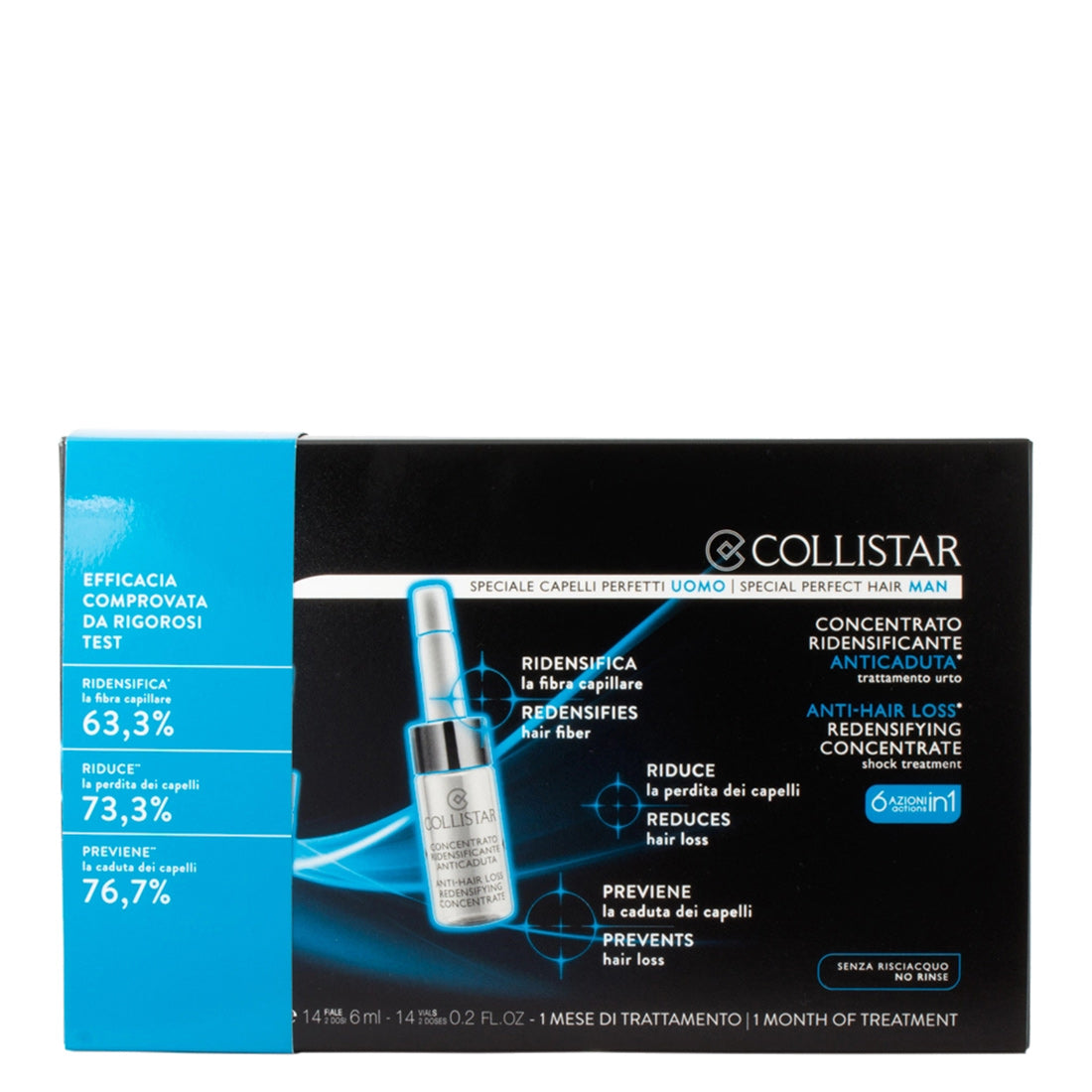 Collistar Concentrato Ridensificante Anticaduta trattamento urto