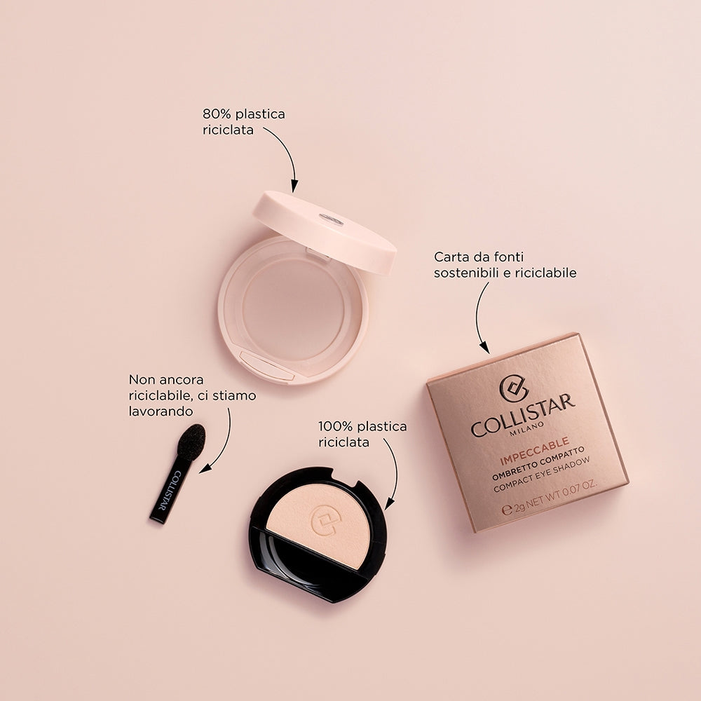 Collistar Impeccable Ombretto Compatto Matte 100 Nude-2