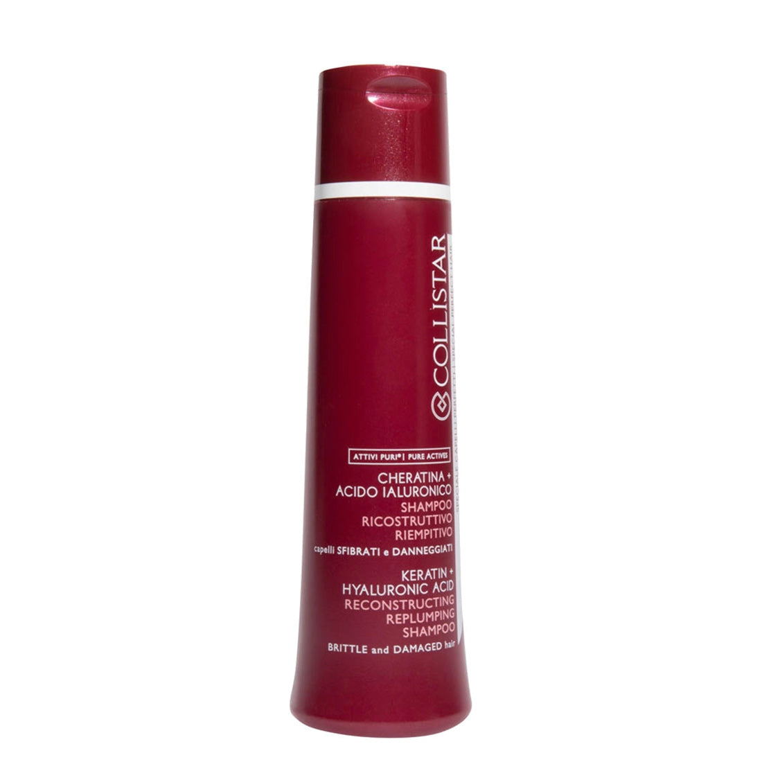Collistar Shampoo Ricostruttivo Riempitivo Cheratina + Acido Ialuronico