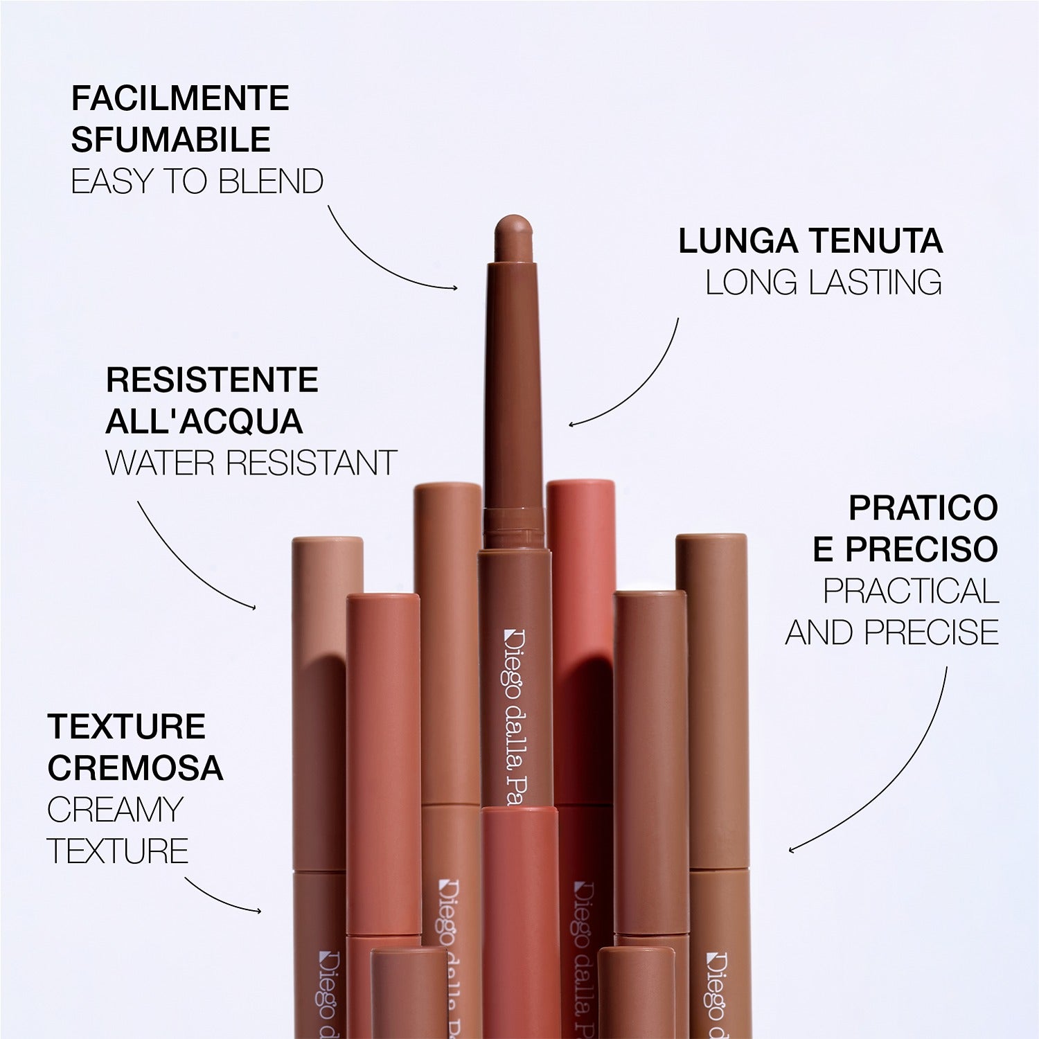 DIEGO DALLA PALMA MILANO Fullface Slim Stick 83 Cocoa-7