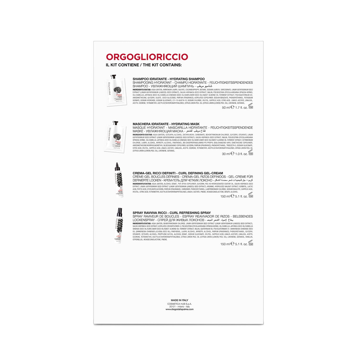 DIEGO DALLA PALMA MILANO Orgoglio Riccio Routine -3