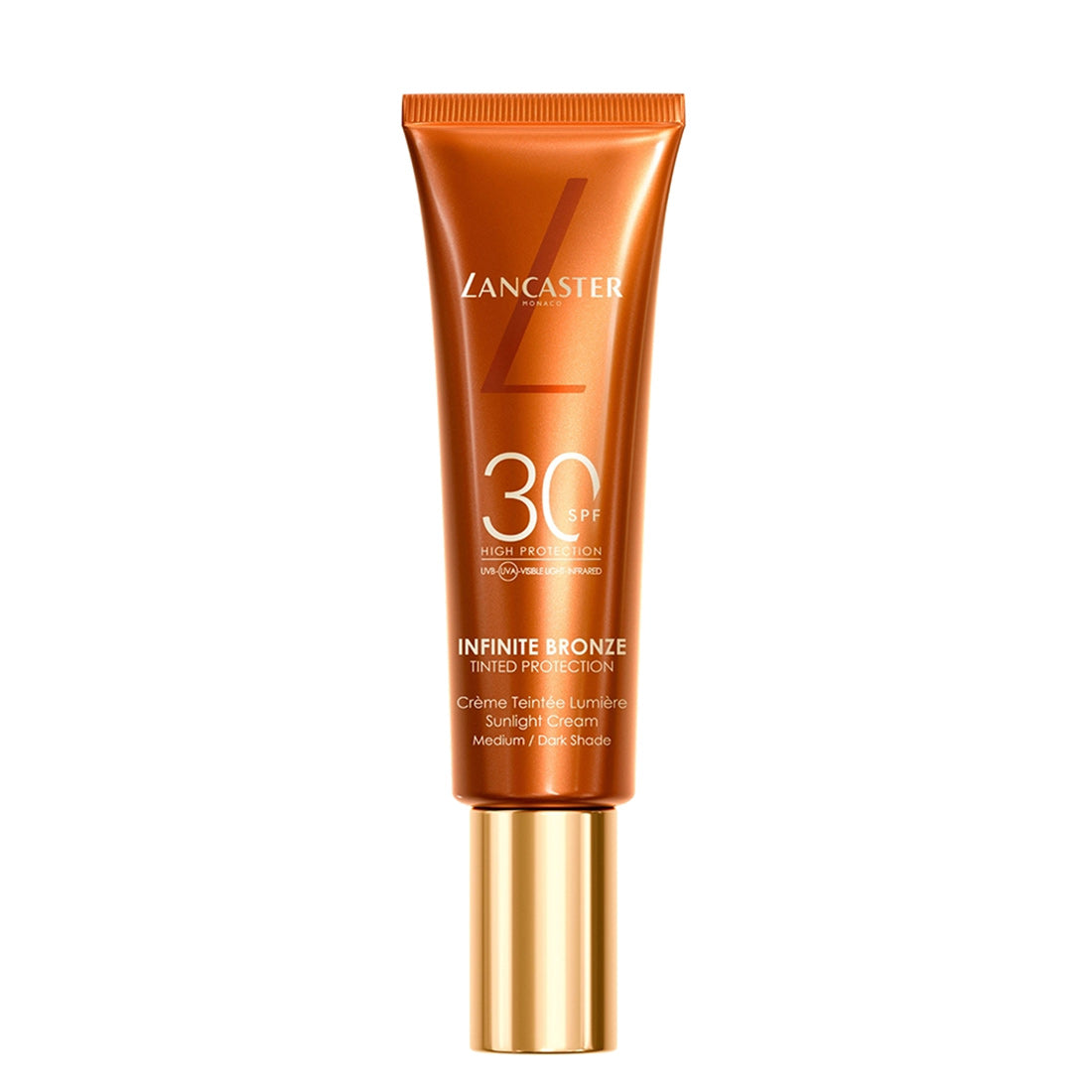 Lancaster Infinite Bronze Tinted Protection Crème Teintée Lumière Medium / Dark