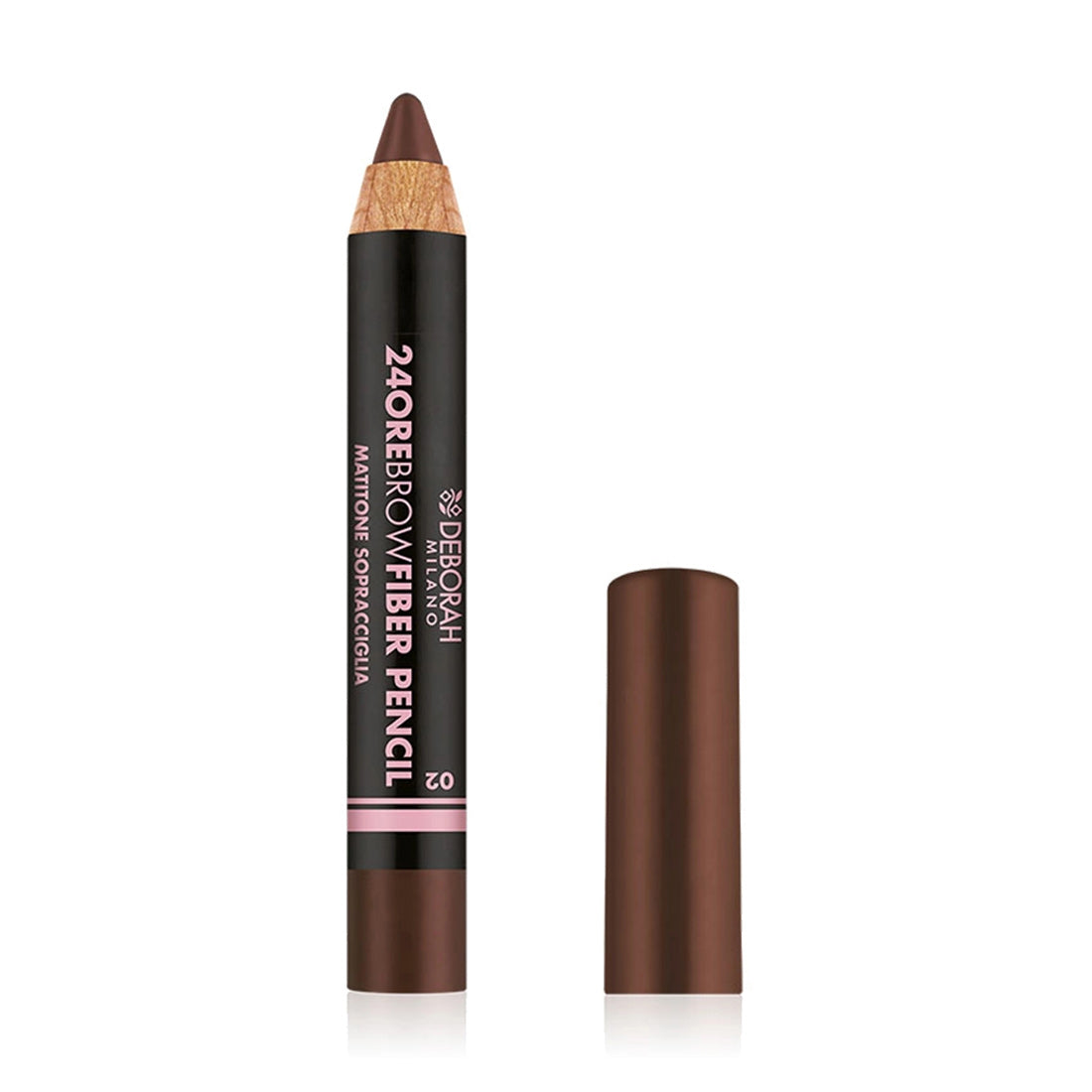 Deborah 24Ore Brow Fiber Pencil 02 Light Brown