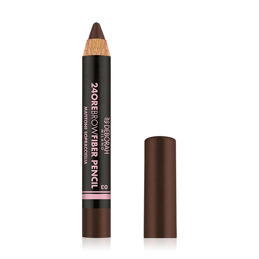 Deborah 24Ore Brow Fiber Pencil 03 Dark Brown