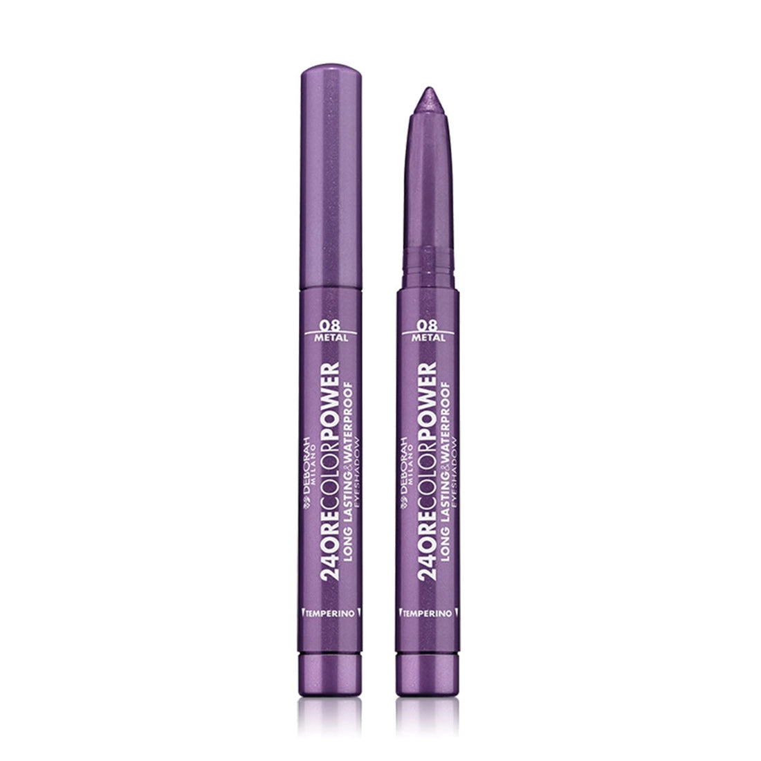 Deborah 24Ore Color Power Eyeshadow 08 Deep Purple