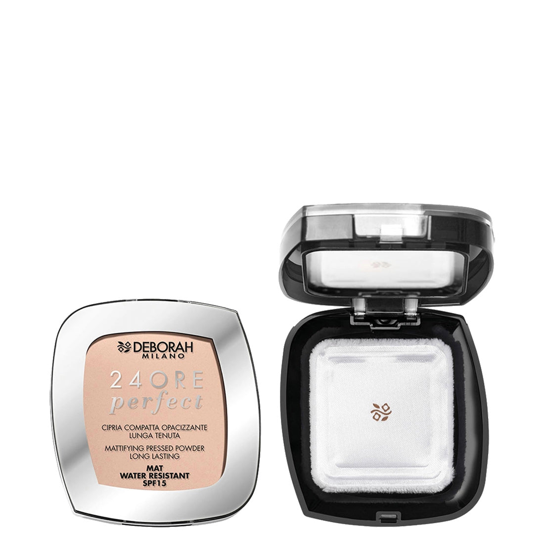 Deborah 24Ore Perfect Cipria SPF 15 02 Light Rose