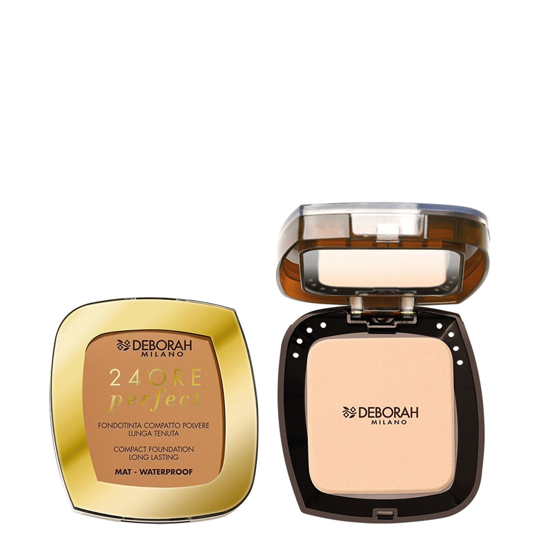 Deborah 24Ore Perfect Compact Foundation SPF20 04 Caramel