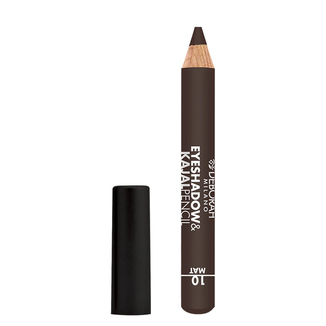 Deborah Eyeshadow&Kajal Pencil 10 Marrone Mat