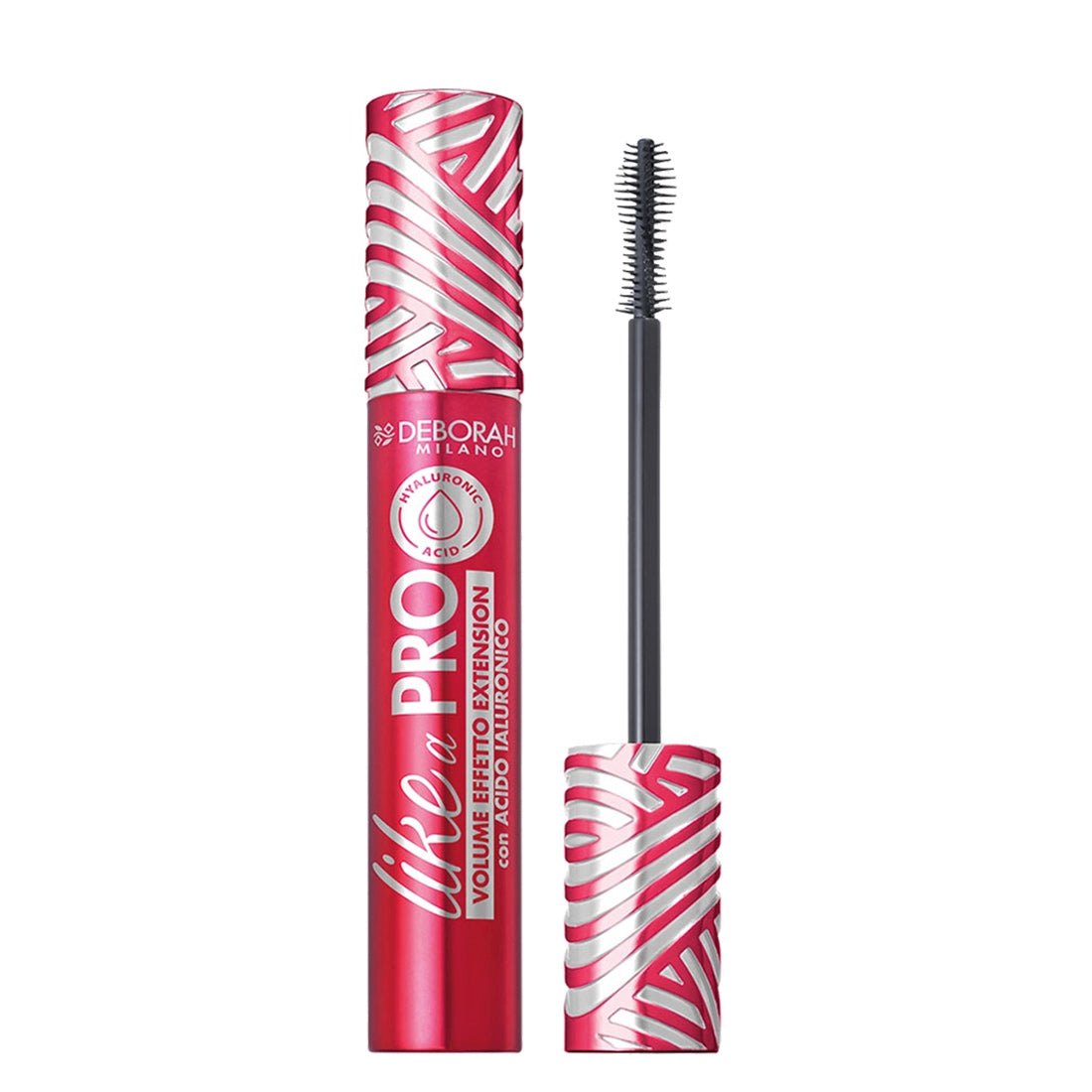 Deborah Like A Pro Mascara Nero con Acido Ialuronico Nero