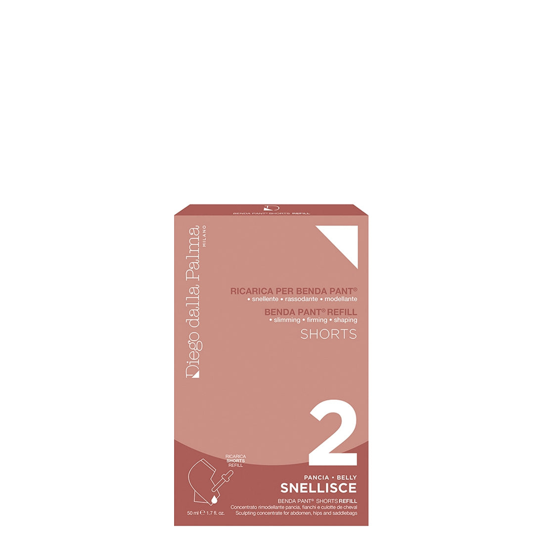 Diego Dalla Palma Milano 2. Snellisce Benda Pant Short Refill